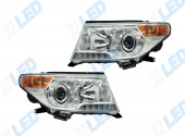 �������� ��� Toyota Land Cruiser 200 (2012-�. �.) � bi-led ������� �4 X-LED, ����������� ������
