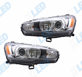�������� ��� Mitsubishi Lancer (2007-2010) � bi-led ������� �V5 X-LED